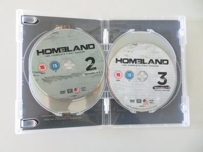Homeland - The Complete First Season (DVD) Damian Lewis C. Danes 2011 Region 2