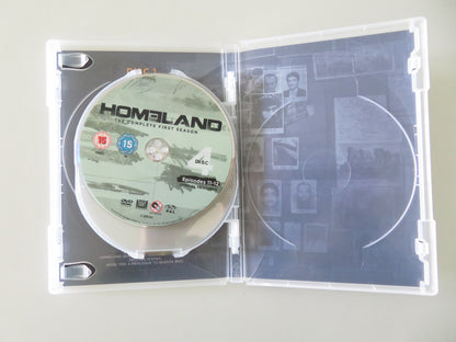 Homeland - The Complete First Season (DVD) Damian Lewis C. Danes 2011 Region 2