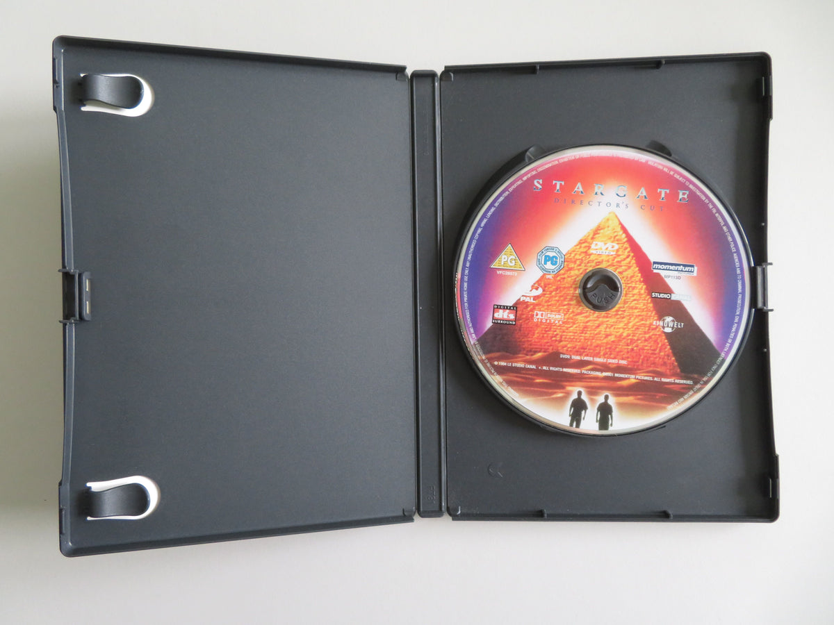 Stargate - Director's Cut (DVD) Kurt Russell James Spader 1994 Region 2
