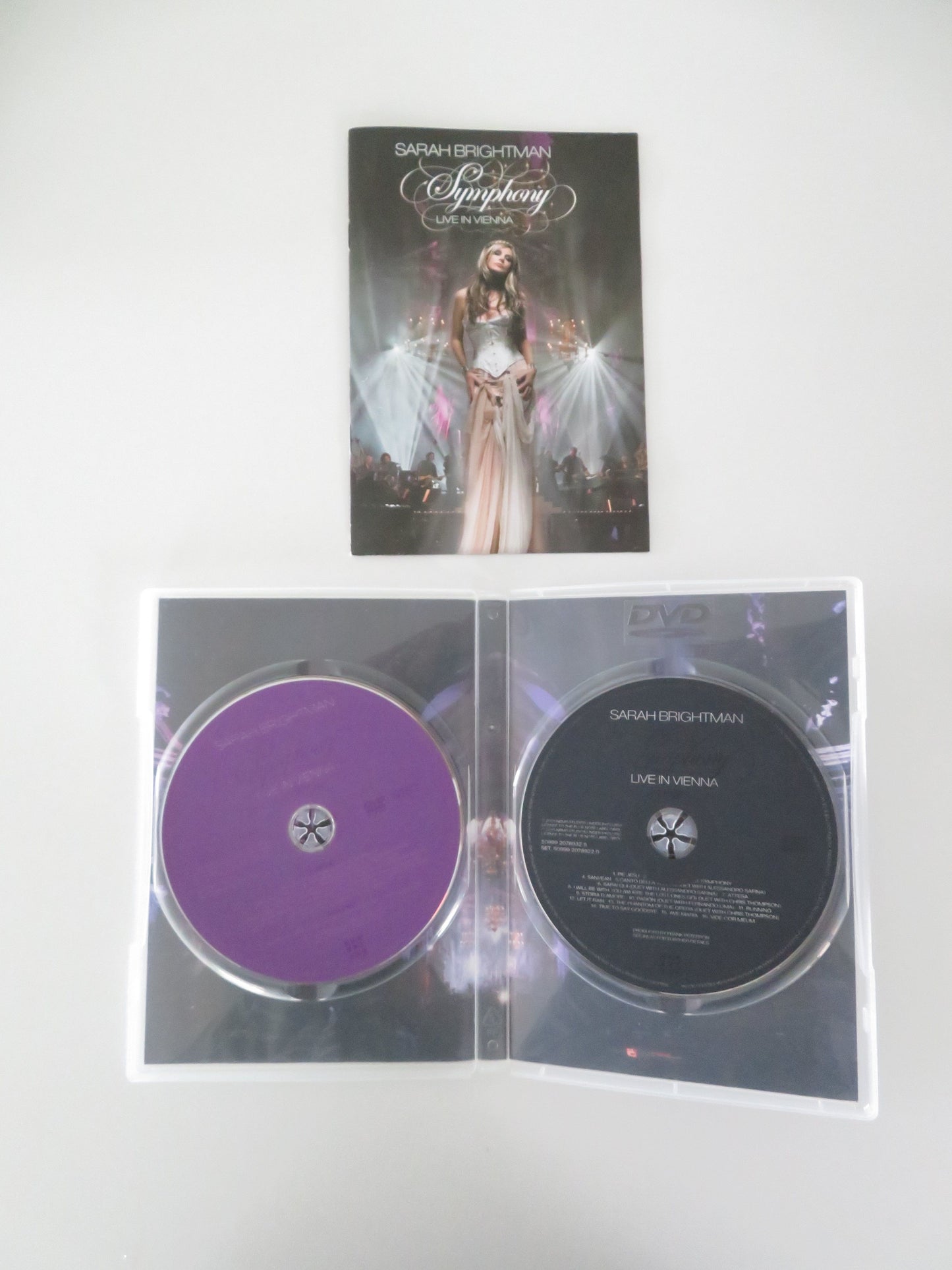 Sarah Brightman: Symphony in Vienna (DVD) Brightman Laudahn 2008 Region 2