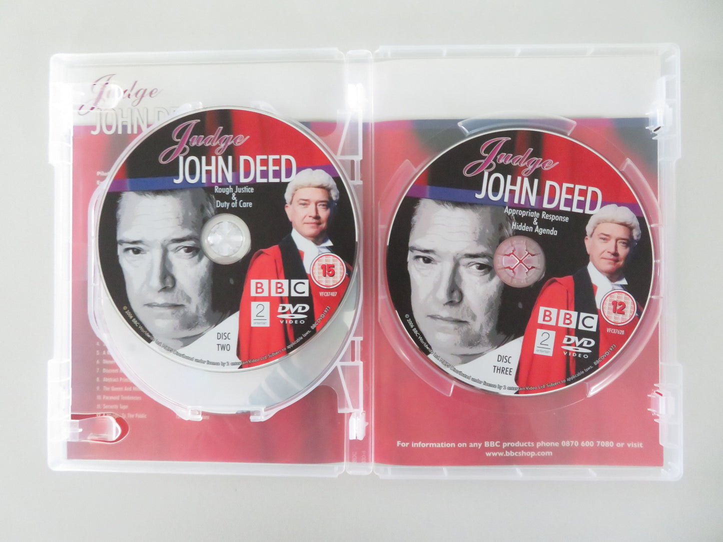 Judge John Deed: The Pilot Episode and Series One (DVD) M. Shaw 2001 Region 2, 4