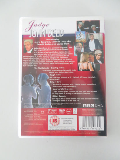 Judge John Deed: The Pilot Episode and Series One (DVD) M. Shaw 2001 Region 2, 4