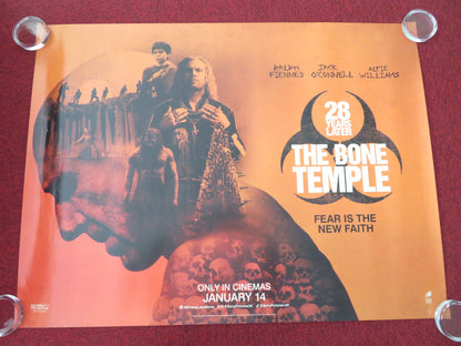 28 Years Later: The Bone Temple - B UK Quad Rolled Poster Ralph Fiennes 2026