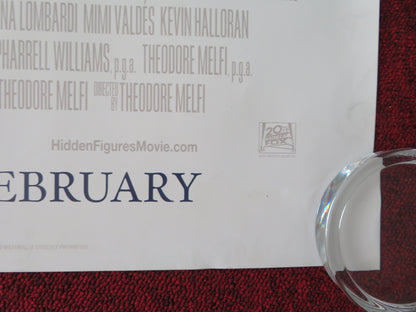 Hidden Figures UK Quad Rolled Poster Taraji P. Henson Octavia Spencer 2016