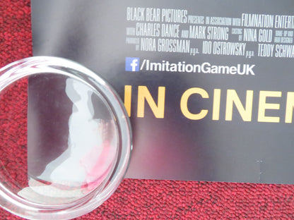 The Imitation Game UK Quad Rolled Poster Benedict Cumberbatch K. Knightley 2014