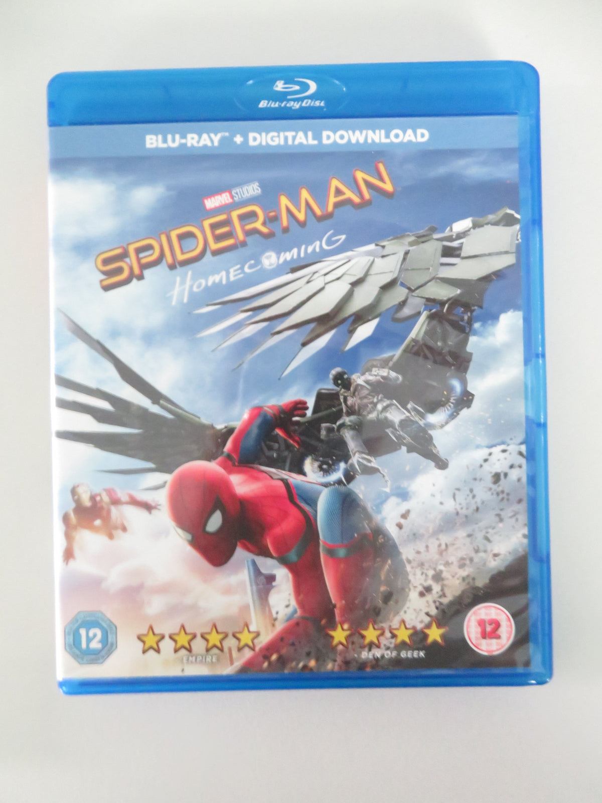 Spider-Man: Homecoming (BLU-RAY) Marvel Tom Holland M. Keaton 2017 Region A,B,C