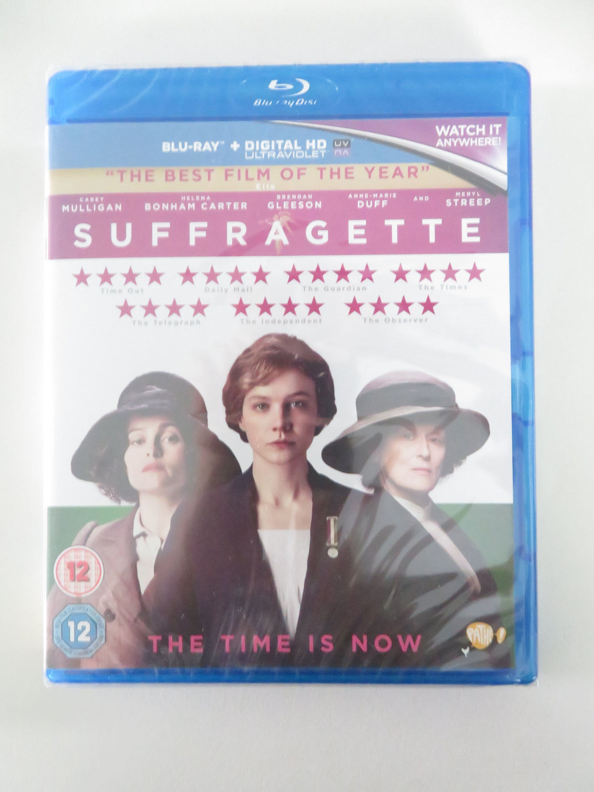 Suffragette (BLU-RAY) Carey Mulligan Helena Bonham Carter 2015 Region B