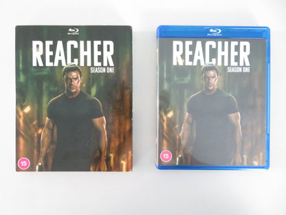 Reacher - Season One (BLU-RAY) Alan Ritchson Maria Sten 2022 Region A,B,C
