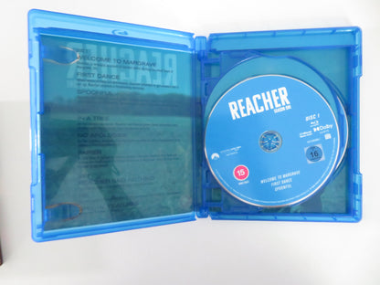 Reacher - Season One (BLU-RAY) Alan Ritchson Maria Sten 2022 Region A,B,C