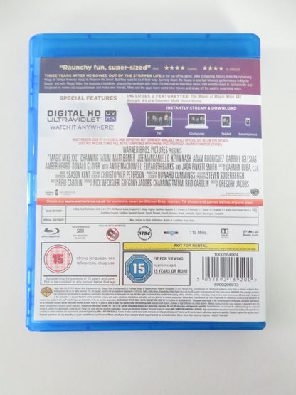 Magic Mike XXL (BLU-RAY) Channing Tatum Joe Manganiello 2015 Region Free