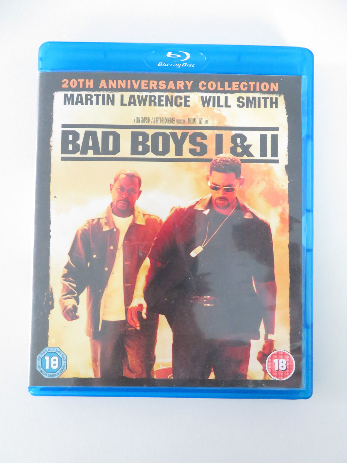 Bad Boys I and II - 20th Anniversary (BLU-RAY) Will Smith 1995 Region A,B,C