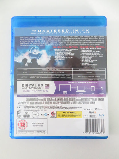 Ghostbusters-b (BLU-RAY) Bill Murray Dan Aykroyd S. Weaver 1984 Region A, B, C