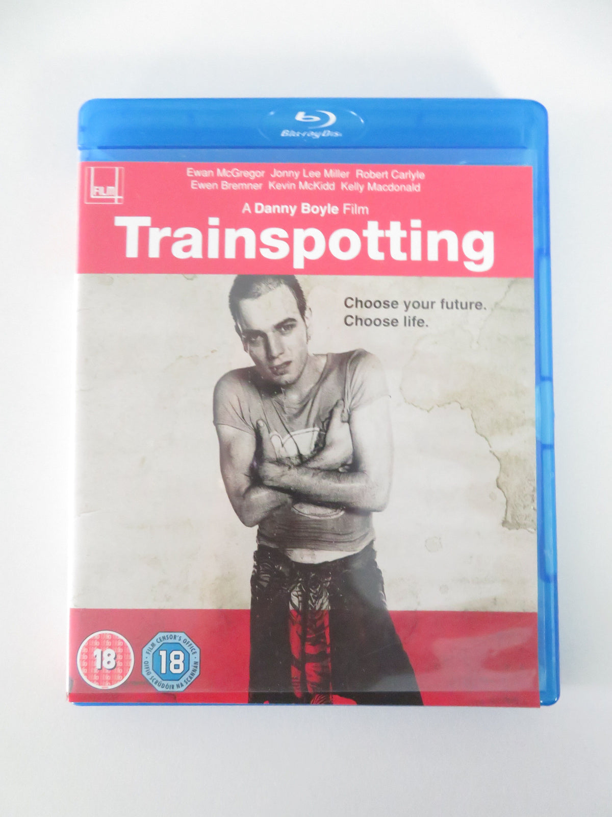 Trainspotting (BLU-RAY) Ewan McGregor Jonny Lee Miller 1996 Region B