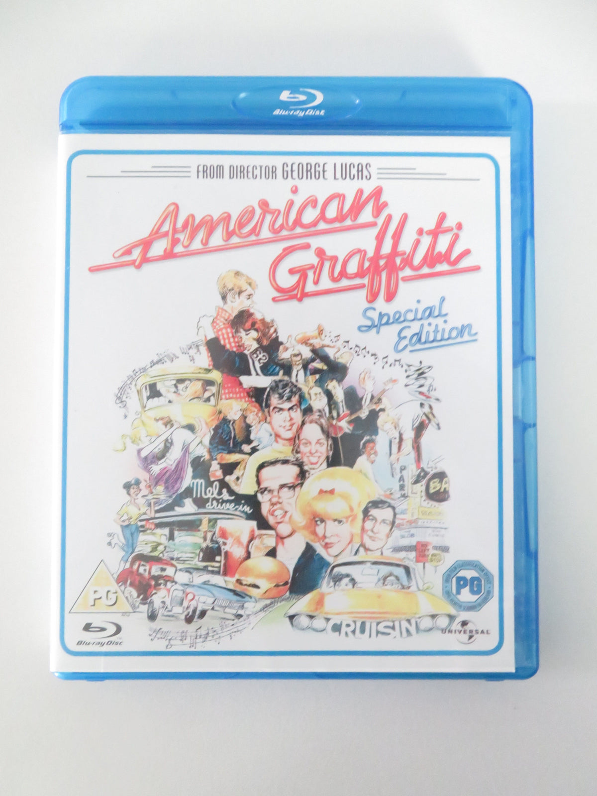 American Graffiti (BLU-RAY) Richard Dreyfuss Ron Howard 1973 Region Free
