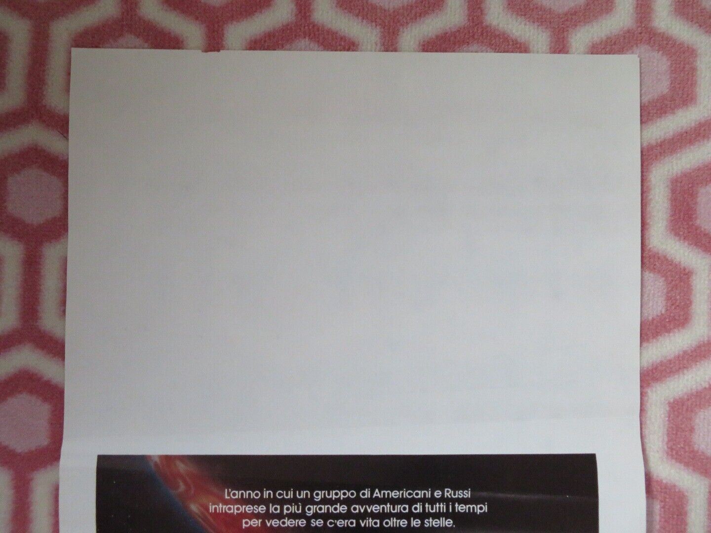 2010 L'ANNO DEL CONATTO ITALIAN LOCANDINA (27.5"x13") POSTER ROY SCHEIDER 1984 - Rendezvous Cinema