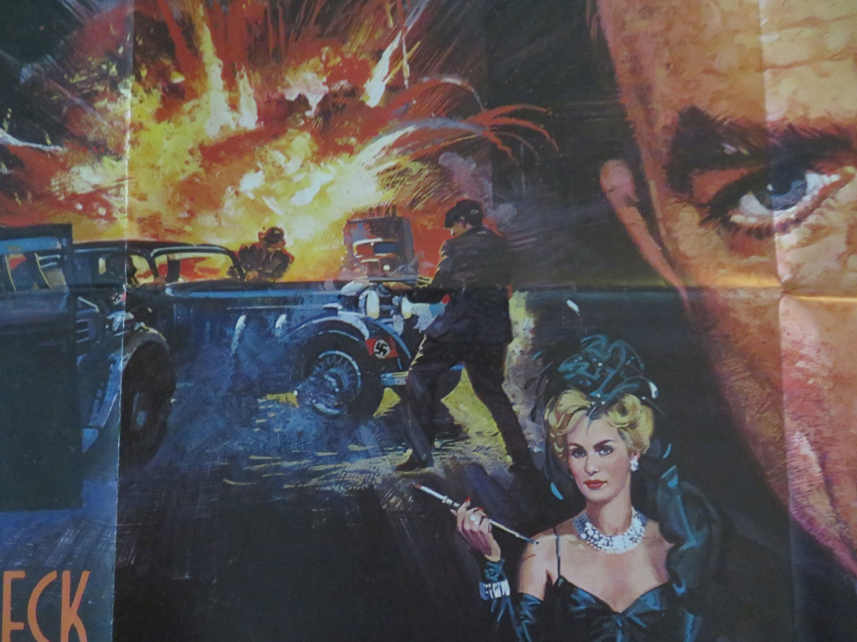 Lassiter UK Quad Poster Folded Tom Selleck Jane Seymour Lauren Hutton 1984