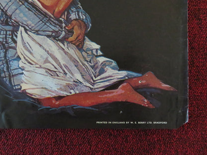 Lassiter UK Quad Poster Folded Tom Selleck Jane Seymour Lauren Hutton 1984
