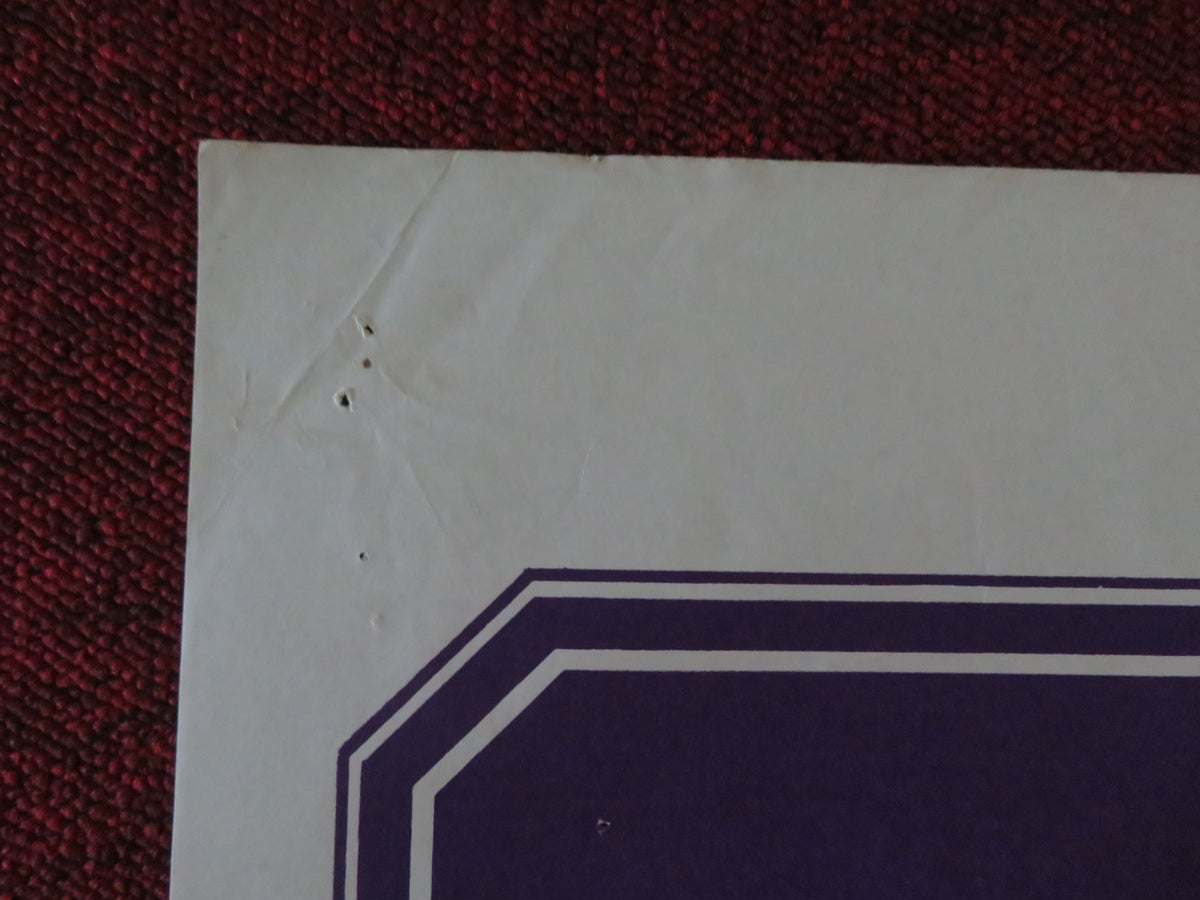 Jesus Christ Superstar - B UK Quad Poster Folded Ted Neeley Carl Anderson 1973