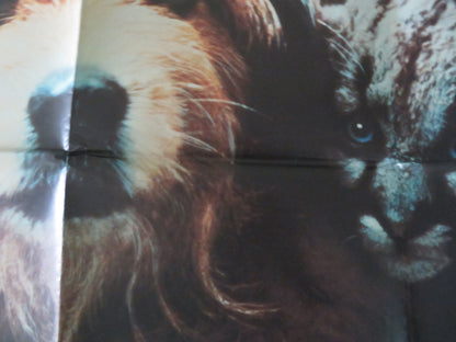 Benji the Hunted- B UK Quad Poster Folded Disney Red Steagall Frank Inn 1987