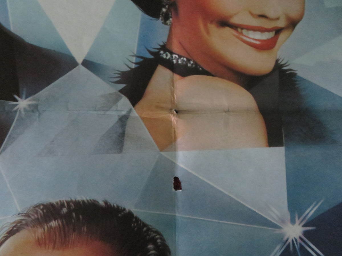 Rough Cut UK Quad Poster Folded Burt Reynolds Lesley-Anne Down David Niven 1980