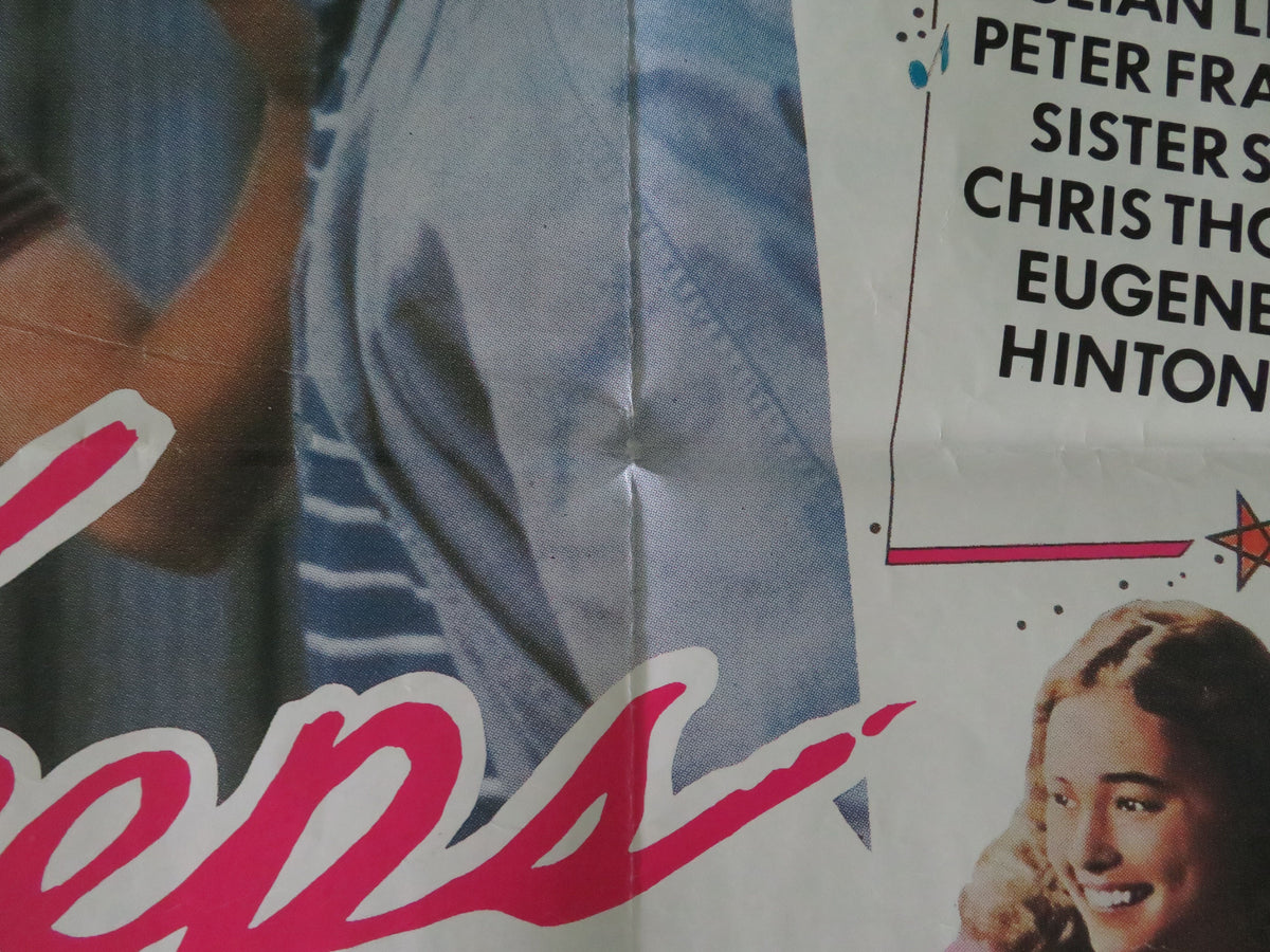 Playing for Keeps UK Quad Poster Folded Daniel Jordano Matthew Penn 1986