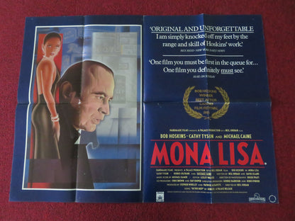 Mona Lisa UK Quad Poster Folded Bob Hoskins Cathy Tyson Michael Caine 1986