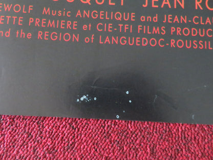 Tango UK Quad Poster Folded Philippe Noiret Richard Bohringer 1993