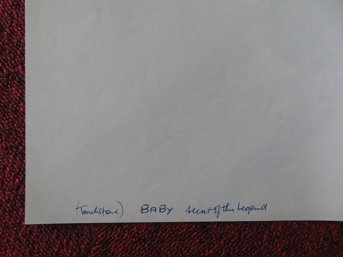 Baby: Secret of the Lost Legend UK Quad Poster Folded Disney William Katt 1985