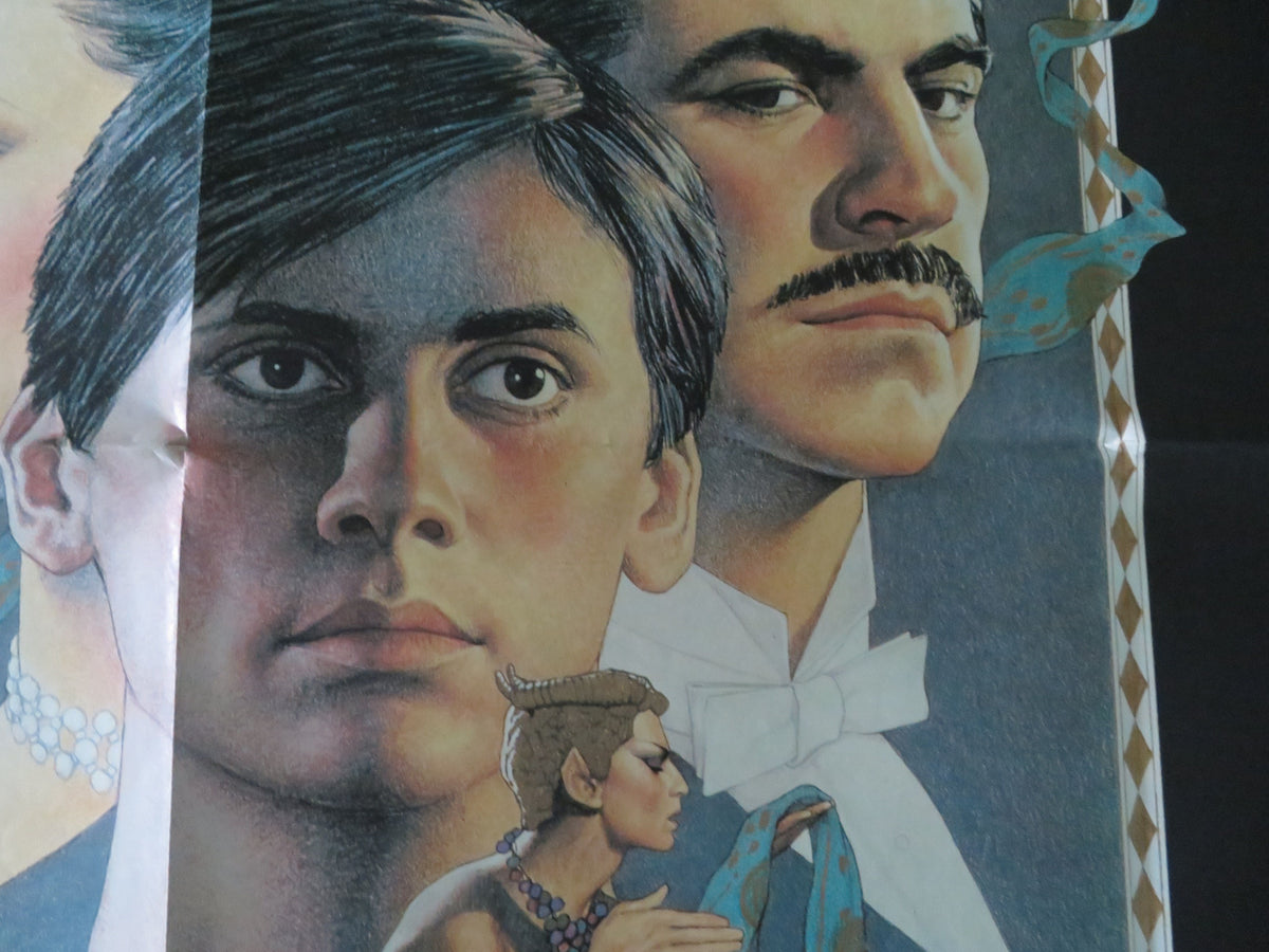 Nijinsky UK Quad Poster Folded Alan Bates George De La Pena Leslie Browne 1980