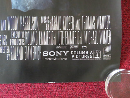 2012 - B UK QUAD ROLLED POSTER JOHN CUSACK CHIWETEL EJIOFOR 2009 Movie posters
