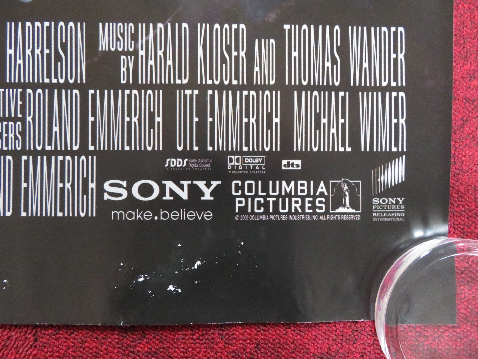 2012 UK QUAD (30"x 40") ROLLED POSTER JOHN CUSACK AMANDA PEET 2009 - Rendezvous Cinema