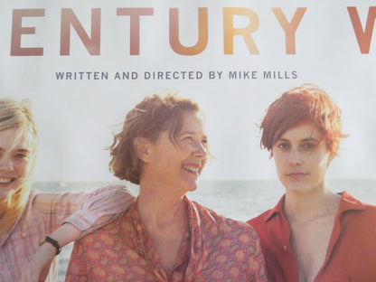 20TH CENTURY WOMEN UK QUAD ROLLED POSTER ANNETTE BENING ELLE FANNING 2016 Rendezvous Cinema Movie posters