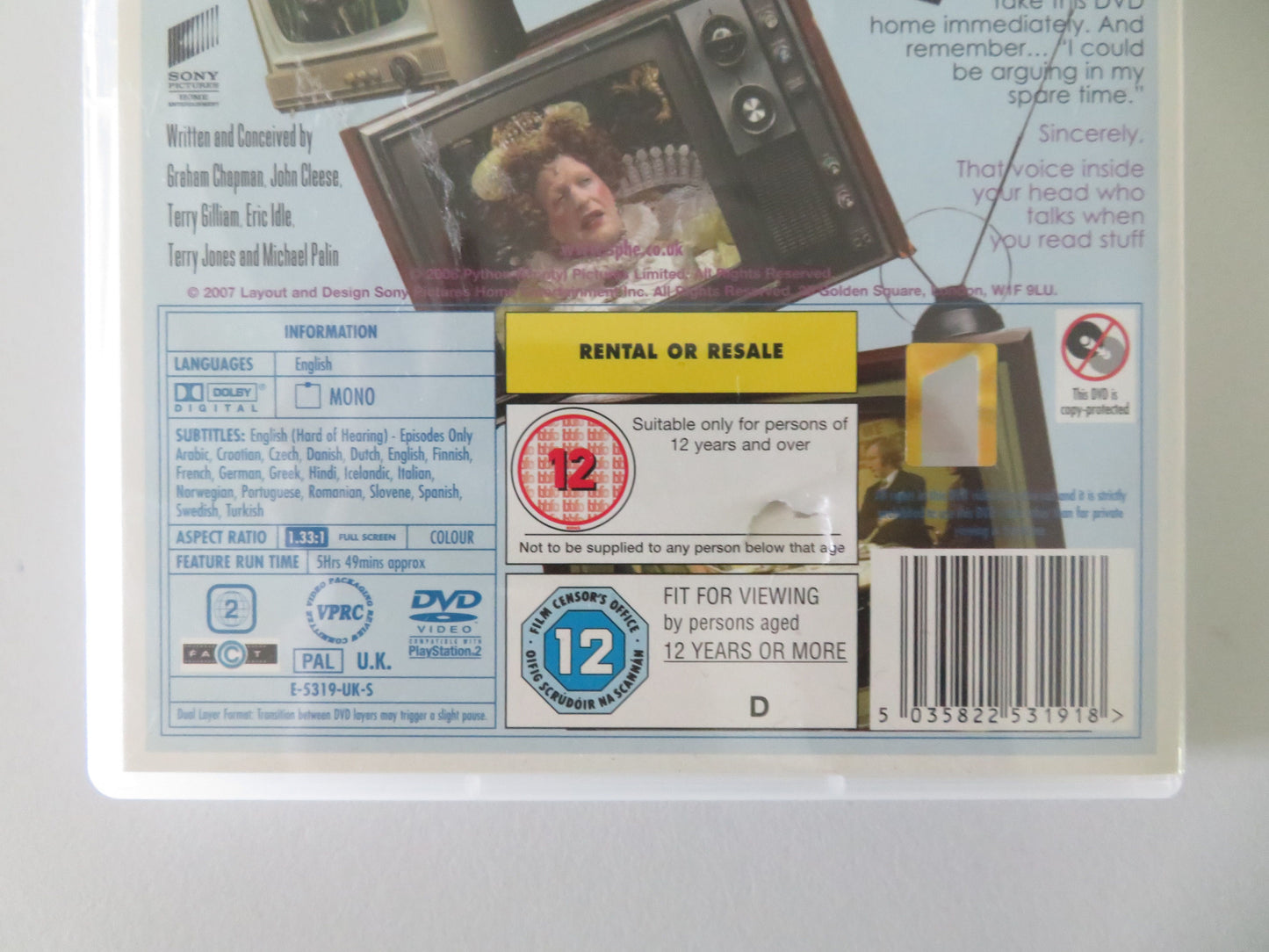 Monty Python's Flying Circus Complete Third Series 2 Disc Set (DVD) Region 2