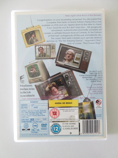Monty Python's Flying Circus Complete Third Series 2 Disc Set (DVD) Region 2