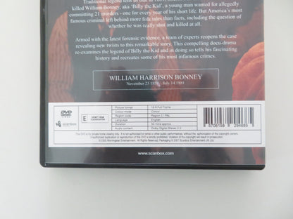 Billy the Kid Unmasked (DVD) Brandan Halpin Joe Zimmerman 2007 Region 2