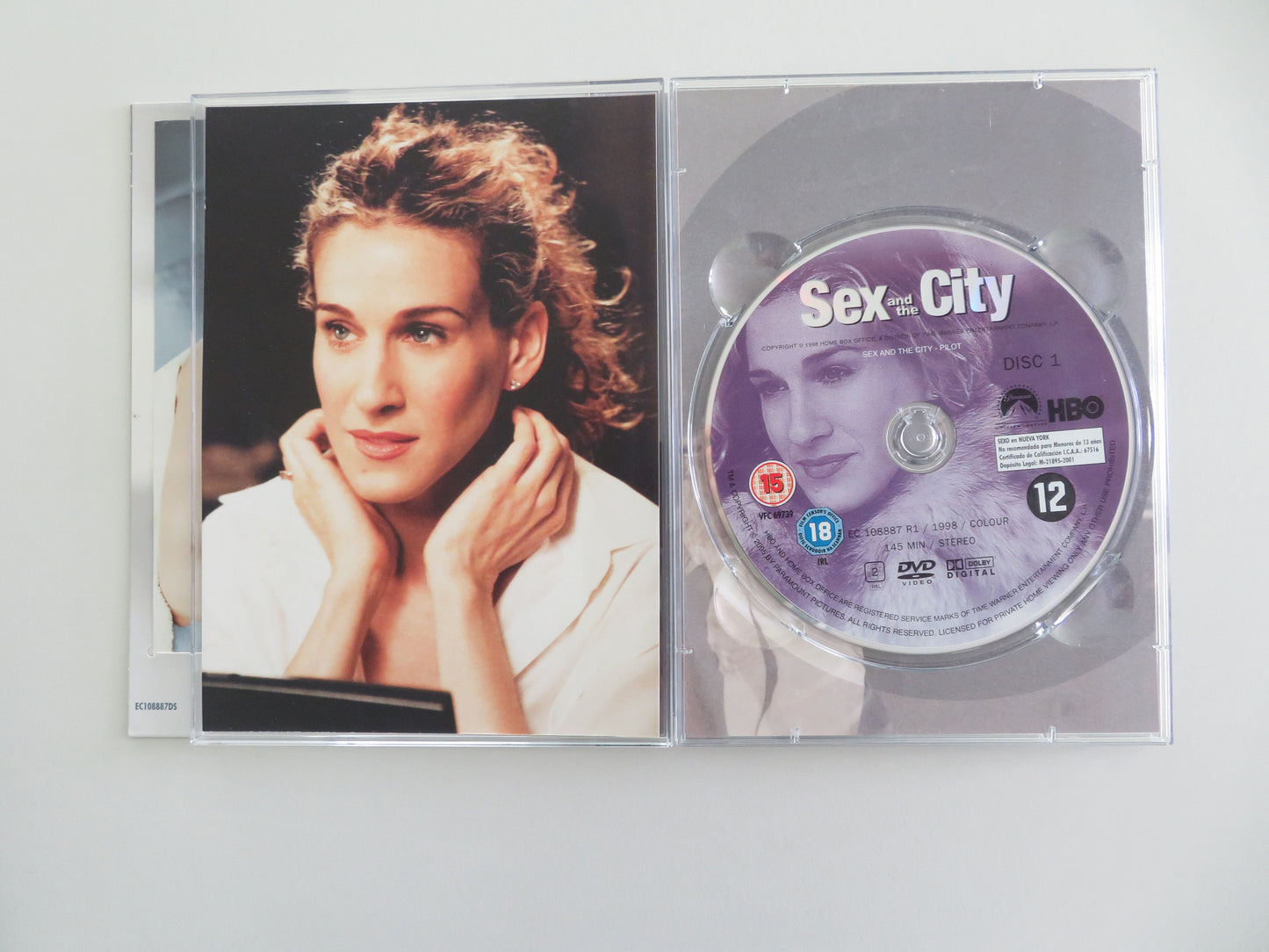 Sex and the City - Complete Season 1 (DVD BoxSet) Sarah J. Parker 1998 Region 2