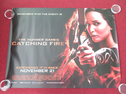 The Hunger Games Catching Fire UK Quad Rolled Poster Jennifer Lawrence 2013