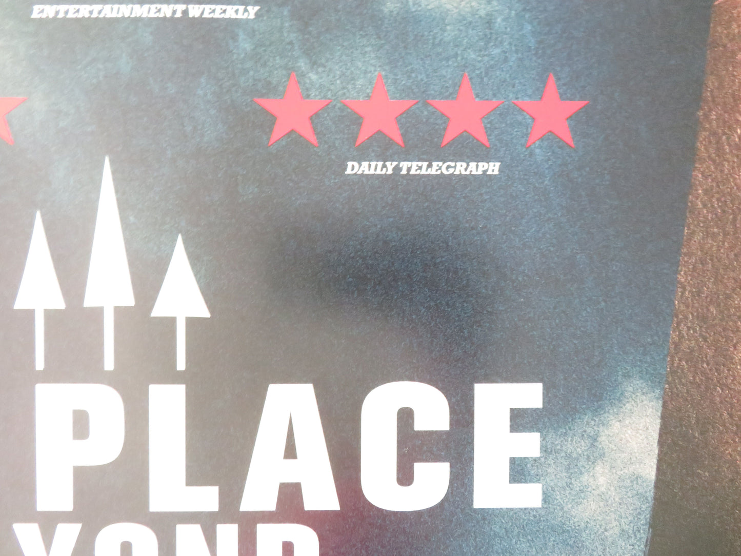 The Place Beyond the Pines UK Quad Rolled Poster Ryan Gosling B. Cooper 2012