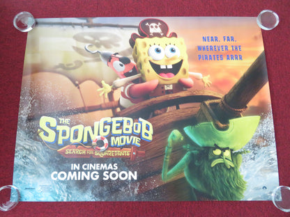 The SpongeBob Movie: Search for SquarePants - B UK Quad Rolled Poster 2025
