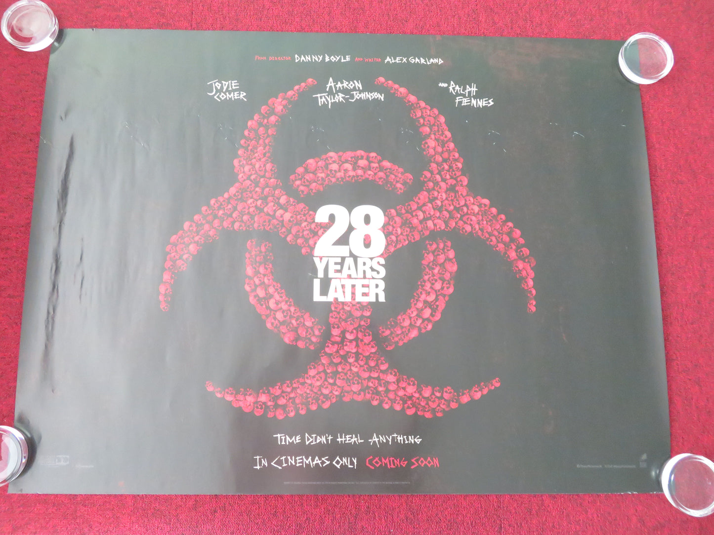 28 Years Later UK Quad Rolled Poster Jodie Comer Ralph Fiennes 2025