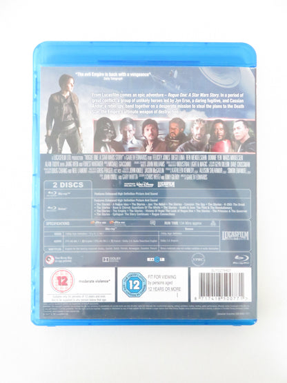 Rogue One: A Star Wars Story (BLU-RAY) Felicity Jones D. Luna 2016 Region A,B,C