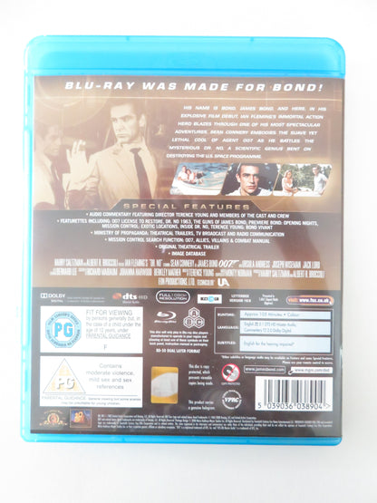 Dr. No (BLU-RAY) James Bond 007 Sean Connery Ursula Andress 1962 Region A,B,C
