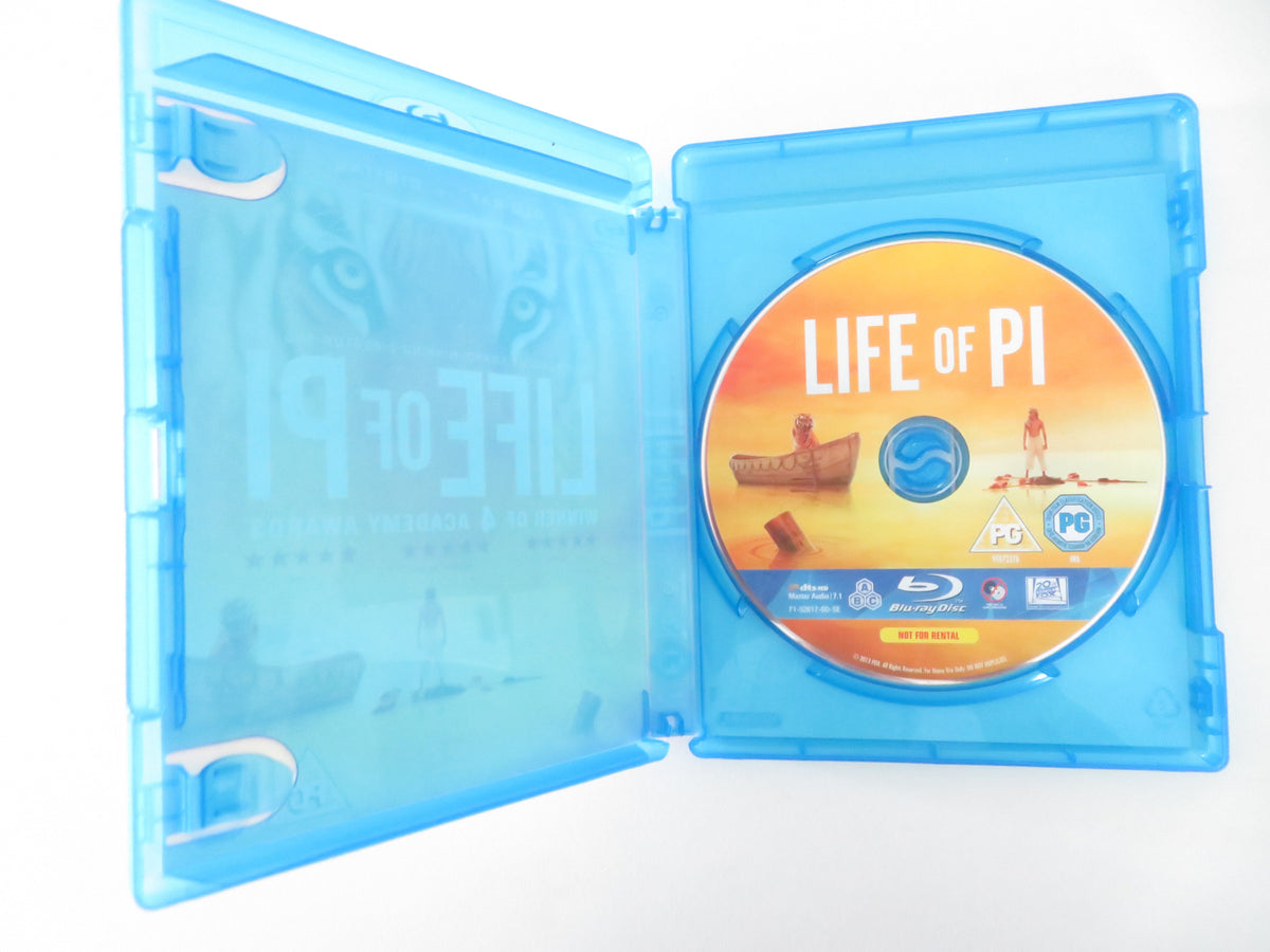 Life of Pi (BLU-RAY) Suraj Sharma Irrfan Khan Ayush Tandon 2012 Region A,B,C