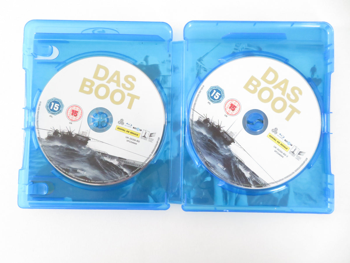 Das Boot - 2 disc Director's Cut (BLU-RAY) Jurgen Prochnow 1981 Region A,B,C