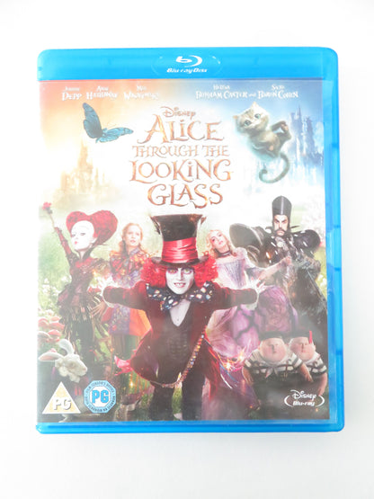 Alice Through the Looking Glass (DVD) Disney Johnny Depp 2016 Region A,B,C