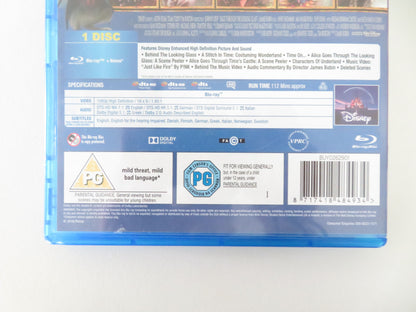 Alice Through the Looking Glass (DVD) Disney Johnny Depp 2016 Region A,B,C