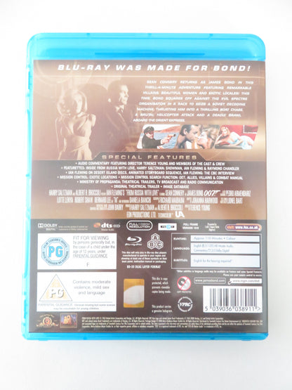 From Russia with Love (BLU-RAY) James Bond 007 Sean Connery 1963 Region A,B,C