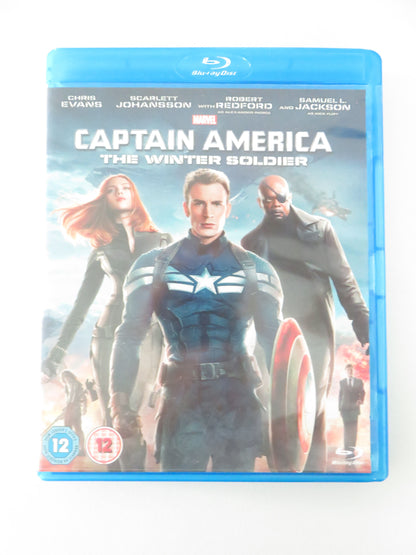 Captain America: The Winter Soldier (BLU-RAY) Marvel C. Evans 2014 Region A,B,C