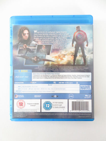 Captain America: The Winter Soldier (BLU-RAY) Marvel C. Evans 2014 Region A,B,C