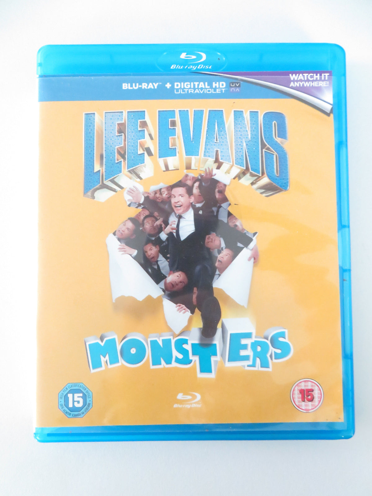 Lee Evans: Monsters (BLU-RAY) Marvin Brown Alastair Cunningham 2014 Region B